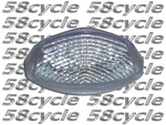 07-08 Gsxr 1000, 15-16 GSXS750 Led Clear Tail Light Integrated Signals 2007 2008. Fixed Price $69.00.