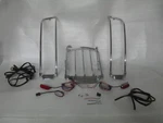 14+ Harley Davidson Touring Chrome Air Wing Saddlebag Lid Rails Luggage Rack. Fixed Price $299.99.