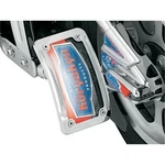 Kuryakyn Lighted Curved Vertical Side-mount License Plate Holder. Fixed Price $199.99.