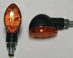 Dmp Led Marker Lights Mid Oval Universal Carbon W/ Amber Lens 900-0094. Fixed Price $29.98.