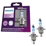 Philips 9003 Nightguide Platinum Halogen Headlight Bulb 12V 55W Oem Upgrade. Fixed Price $39.99.
