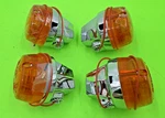 Harley Aermacchi Repro Set Of 4 68539-75P Turn Signals 76 SXT125 SS175 SS250. Fixed Price $123.49.
