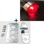 Side Mount License Plate Bracket Taillight For Harley Metric Bikes Choppers Chro. Fixed Price $24.94.