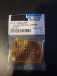 Drag Specialties Lens, Replacement Rectangular Amber VP#165177 2040-0299. Fixed Price $15.00.