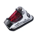 Beehive Tail Light, Chrome, W/ License Plate Tag Mount 1939-1946 Harley Custom. Fixed Price $95.95.