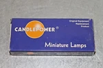 New Candlepower Miniature Lamps Replacement Bulbs 5 12-6408 Wps. Fixed Price $9.49.