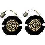 Custom Dynamics Genesis Solid Amber/white Led Front Turn Signals 1157 Flat. Fixed Price $109.95.