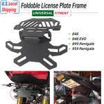 Foldable License Plate Holder Tail Tidy Bracket For Ducati 848 899 959 Panigale. Fixed Price $48.00.