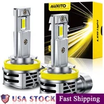 H11 Led Headlight Super Bright Bulb Kit 6500K White 80000LM High/low Beam Canbus. Fixed Price $36.09.