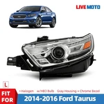 2014-2016 Ford Taurus Halogen Headlight W/HB3 Bulb Gray Housing Left Driver. Fixed Price $102.99.