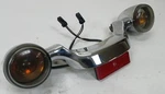 Harley-davidson 2009 Cvo Electra Rear Turn Signal Light Bar Chrome 69824-09. Fixed Price $113.05.