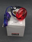 Chris Products Bullet Light Turn Signal Rear - Red Df Lens 8887R. Fixed Price $22.99.