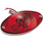 Bikers Choice Chrome Red Led Cateye Taillight - 160634. Fixed Price $101.87.