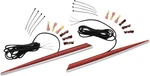 Show Chrome Saddlebag Side Accent Lights Red Lens Honda GL1800 Gold Wing. Fixed Price $182.20.