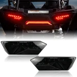 Sautvs Led Tail Lights For Rzr 900 Xp 1000 14-19, Rear Brake Stop Black. Fixed Price $73.99.