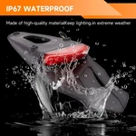 12V Motorcycle Led Lamp Rear Fender Brake Tail Light Dirt Bike Dual Sport Black. Fixed Price $14.95.