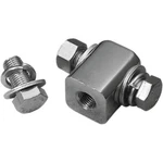 Drag Specialties Chrome 5-3/4" Headlight Mounting Block Kit Harley Softail. Fixed Price $17.63.