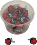 Chris Products License Plate Reflectors Red Pack CH40R. Fixed Price $35.34.
