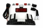 Chopped Fender Rear Edge Lamp With Smoked Lens For Harley Davidson By V-twin. Fixed Price $83.90.
