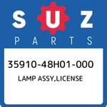 35910-48H01-000 Suzuki Lamp Assy,license 3591048H01000, New Genuine Oem Part. Fixed Price $35.97.