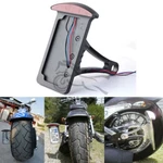 Vertical Side Mount License Plate Holder Bracket Tail Light For Harley Custom. Fixed Price $49.04.