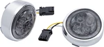 Fang Front Inserts With Led Lighting And Frame For Harley. Fixed Price $245.29.