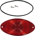 Drag Specialties Ultra-thin Cat Eye Lens Red Motorcycle Street Bike 160664. Fixed Price $11.72.