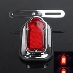 Tombstone Brake Light Motorcycle Chrome Fit For Harley Softail. Fixed Price $46.84.