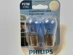 Philips P21WCVB2 Crystalvision Ultra Back Up Lamp Light Bulb - Pack. Fixed Price $13.49.