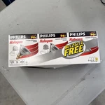 Philips 90W Halogen Flood Light Bulbs Pack Indoor/outdoor PAR38 Tested. Fixed Price $24.99.