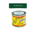Shot 144L 4OZ Medium Green Brush Lettering Enamel Pinstriping One Sot. Fixed Price $23.65.