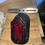 Harley Replica Black Tombstone Tail Lamp Fits 1947-1954 Fl,. Fixed Price $31.63.