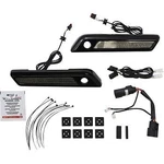 Custom Dynamics Cd-sbl-bcm-sb Black Smoke Saddlebag Led Latch Lights For 14-21. Fixed Price $229.95.
