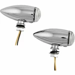 Harddrive Bullet Marker Light Chrome With Clear Lens 820-0370CLED. Fixed Price $29.00.