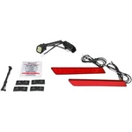 Custom Dynamics Red Saddlebag Latch Led Lights For Harley 09-13 Cvo Flhx/fltr. Fixed Price $199.95.