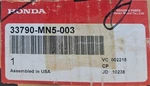 33790-MN5-003 Honda Housing Comp.,trunk. Fixed Price $250.00.