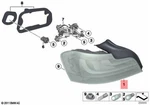 Genuine Bmw E82 E88 Cabrio Coupe Tail Light Left Oem 63217327273. Fixed Price $278.25.
