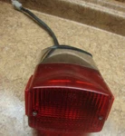 86 Kawasaki Vulcan Rear Back Fender Brakelight Taillight. Fixed Price $49.72.