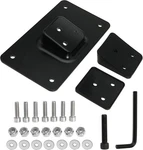 3-HOLE Laydown License Plate Mount Bracket For Harley Softail Dyna Xl 1973-UP. Fixed Price $29.89.