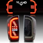 Pair For 2016-2023 Toyota Tacoma Led Vland Tail Light Smoked W/startup Animation. Fixed Price $278.99.