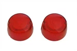 Turn Signal Lens Set Red For Harley-davidson. Fixed Price $37.99.