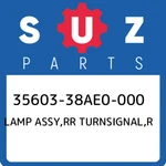 35603-38AE0-000 Suzuki Lamp Assy,rr Turnsignal,r 3560338AE0000, New Genuine Oem. Fixed Price $103.74.