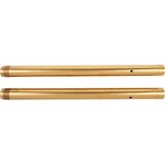 Custom 43MM Gold Inverted Fork Tubes - Stock Motorcycle Street Bike 710068. Fixed Price $681.26.