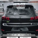 Vland Full Led Red & Smoked Tail Lights For Vw Golf MK6 2010-2013 W/sequential. Fixed Price $233.99.