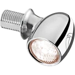 Kuryakyn 2524 Atto Front Marker Light By Kellermann, Clear Lens/white Led/chrome. Fixed Price $64.99.