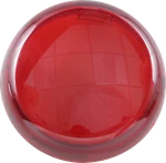 Drag Specialties Single Replacement Red Rear Turn Signal Lens For 2000-25 Harley. Fixed Price $8.95.