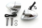 Torpedo Marker Lamp Set For Harley Davidson By V-twin. Fixed Price $70.40.