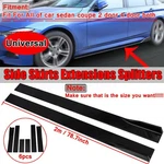 78.7'' Side Skirt Extensions For Honda Civic Hatchback Sedan 17-2021 Gloss Black. Fixed Price $47.99.