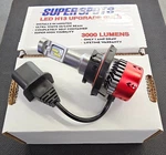 Wixtech Superspots Led Upgrade Bulb H13 3K Lumens Ultra White. Fixed Price $59.99.
