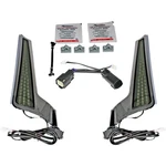 Custom Dynamics Led Light Panels Chrome/smoke CD-FASCIA-SS6CS. Fixed Price $199.95.